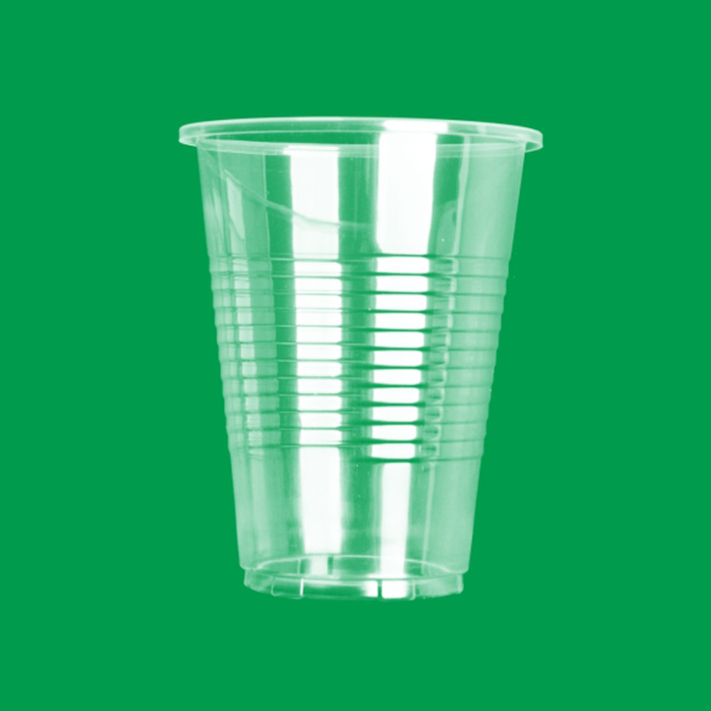 What are the advantages of material selection for disposable PET cups